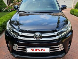 2018 Toyota Highlander III (XU50) Рестайлинг, чёрный, 3909900 рублей, вид 1