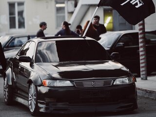 1993 Toyota Mark II VII (X90), чёрный, 500000 рублей, вид 1