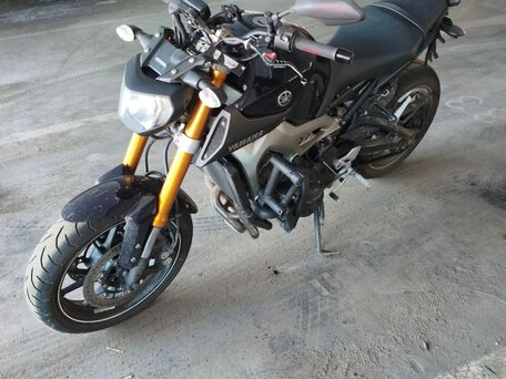 2014 Yamaha MT-09 (FZ-09), чёрный, 670000 рублей, вид 1