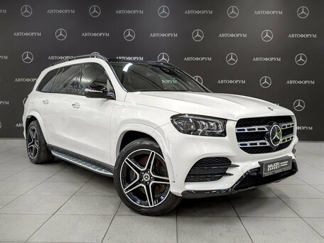 2020 Mercedes-Benz GLS 450 II (X167), белый, 8820000 рублей, вид 3