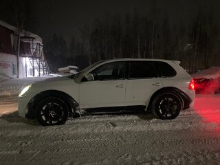 2004 Porsche Cayenne Turbo I (955), белый, 780000 рублей, вид 5
