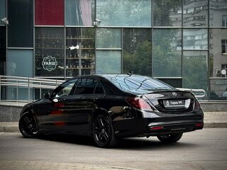 2014 Mercedes-Benz S-Класс 500 Long VI (W222, C217), чёрный, 2475000 рублей, вид 4