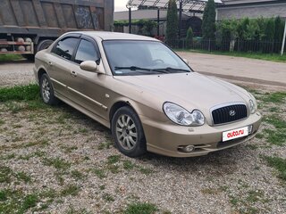 2004 Hyundai Sonata ТагАЗ IV (EF) Рестайлинг, бежевый, 320000 рублей, вид 1
