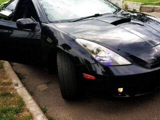 2003 Toyota Celica VII (T230) Рестайлинг, чёрный, 1070000 рублей, вид 4