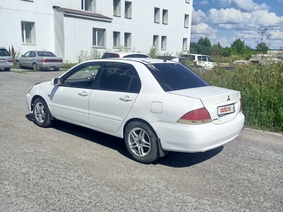 2006 Mitsubishi Lancer IX, белый, 360000 рублей - вид 5