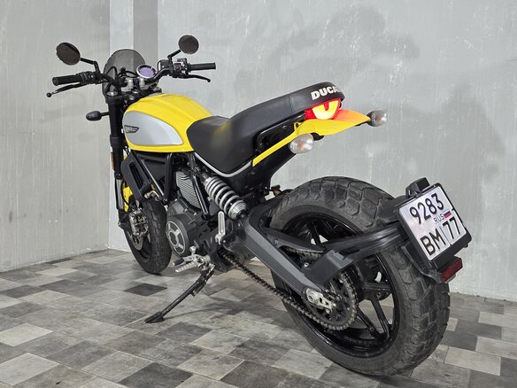 2018 Ducati Scrambler 800, жёлтый, 600000 рублей - вид 6