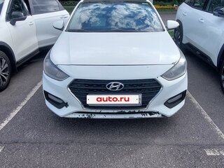 2019 Hyundai Solaris II, белый, 850000 рублей, вид 2