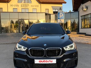 2017 BMW X1 20d xDrive II (F48), чёрный, 2750000 рублей, вид 4