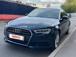 2019 Audi A3 III (8V) Рестайлинг, синий, 2150000 рублей, вид 5
