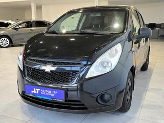 2011 Chevrolet Spark III, чёрный, 590000 рублей, вид 3