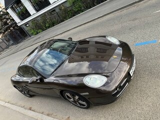 2008 Porsche Cayman I (987), коричневый, 3450000 рублей, вид 5