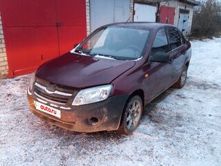 2012 Lada (ВАЗ) Granta I, пурпурный, 129000 рублей, вид 2