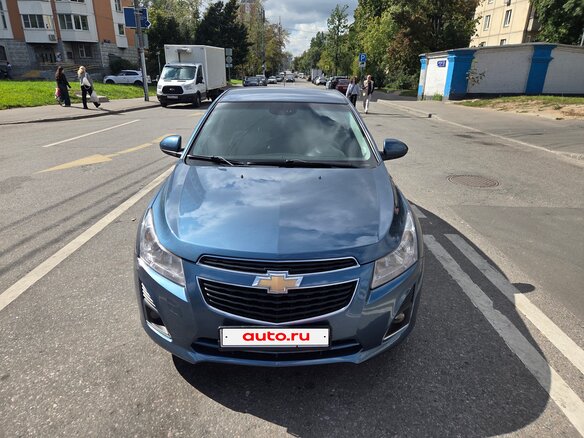 2012 Chevrolet Cruze I Рестайлинг, синий - вид 2