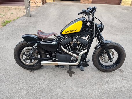 2012 Harley-Davidson Forty-Eight, чёрный, 820000 рублей, вид 2