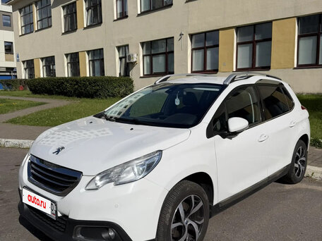 2016 Peugeot 2008 I, белый, 880000 рублей, вид 1