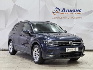 2017 Volkswagen Tiguan II, синий, 1990000 рублей, вид 1