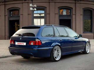 2001 BMW 5 серии 520i IV (E39) Рестайлинг, синий, 1500000 рублей, вид 3