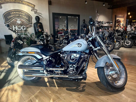 2025 Harley-Davidson Fat Boy, серебристый, 3850000 рублей, вид 1