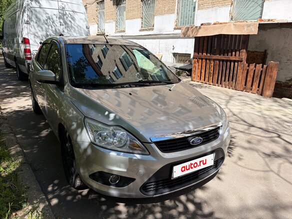 2008 Ford Focus II Рестайлинг, серый, 585000 рублей - вид 1