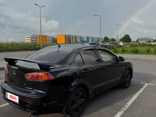 2007 Mitsubishi Lancer X, чёрный, 450000 рублей, вид 4