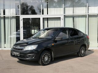 2014 Lada (ВАЗ) Granta I, чёрный, 340000 рублей, вид 1