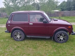 2009 Lada (ВАЗ) 2121 (4x4) I Рестайлинг, красный, 450000 рублей, вид 2