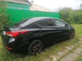 2014 Hyundai Elantra V (MD), чёрный, 920000 рублей, вид 3