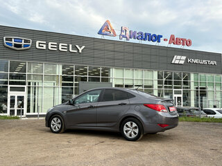 2014 Hyundai Solaris I Рестайлинг, серый, 860000 рублей, вид 3