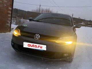 2012 Volkswagen Jetta VI, чёрный, 1350000 рублей, вид 1