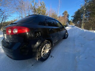 2007 Chevrolet Lacetti I, чёрный, 270000 рублей, вид 4