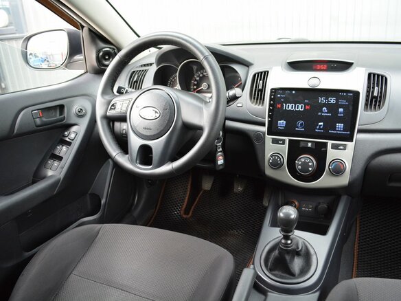 2009 Kia Cerato 5-speed II, серебристый, 849999 рублей - вид 11