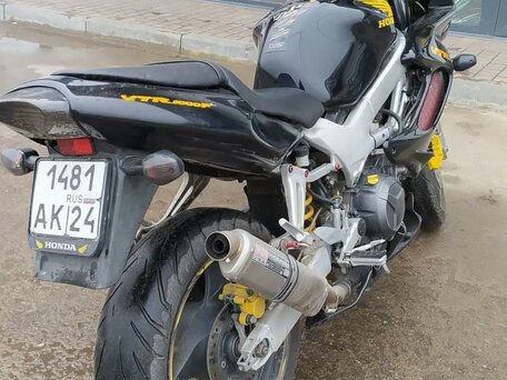 1999 Honda VTR 1000, чёрный, 210000 рублей, вид 2