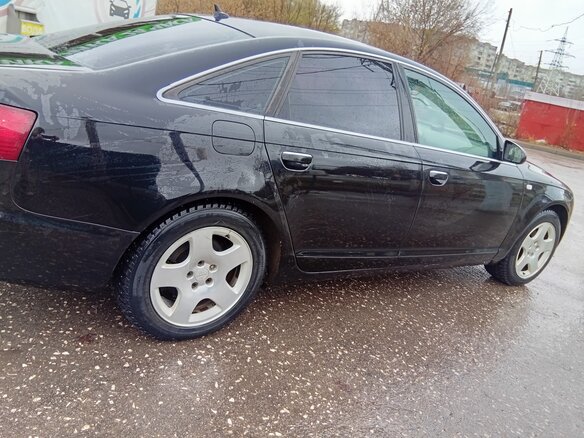 2006 Audi A6 III (C6), чёрный, 700000 рублей - вид 1