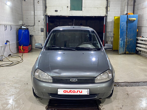 2011 Lada (ВАЗ) Kalina I, серый, 185000 рублей - вид 1
