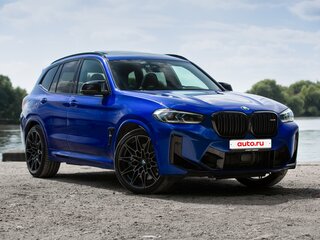 2023 BMW X3 M Competition I (F97) Рестайлинг, синий, 8250000 рублей, вид 2