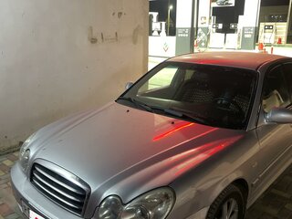 2007 Hyundai Sonata ТагАЗ IV (EF) Рестайлинг, серебристый, 400000 рублей, вид 1