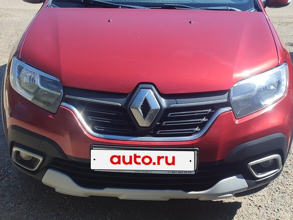 2019 Renault Logan Stepway II Рестайлинг, красный, 1400000 рублей