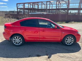 2008 Mazda 3 I (BK) Рестайлинг, красный, 470000 рублей, вид 3