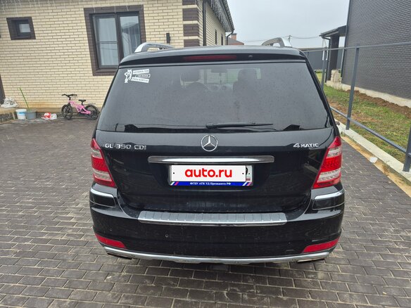 2012 Mercedes-Benz GL-Класс 350 I (X164) Рестайлинг, чёрный - вид 4
