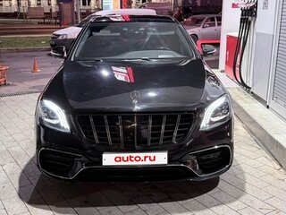 2014 Mercedes-Benz S-Класс 500 Long VI (W222, C217), чёрный, 3100000 рублей, вид 1