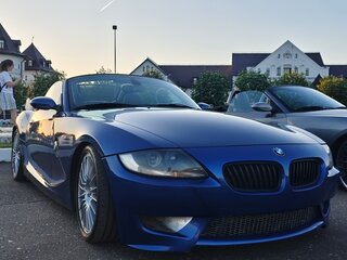 2007 BMW Z4 I (E85/E86) Рестайлинг, синий, 3500000 рублей, вид 2