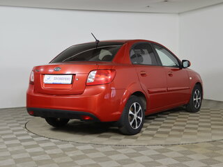 2010 Kia Rio II Рестайлинг, красный, 474990 рублей, вид 5