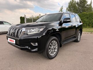 2019 Toyota Land Cruiser Prado 150 Series Рестайлинг 2, чёрный, 4199000 рублей, вид 1