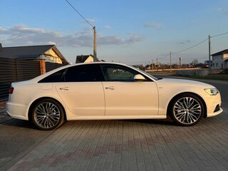 2016 Audi A6 IV (C7) Рестайлинг, белый, 2200000 рублей, вид 5