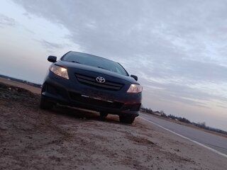 2007 Toyota Corolla X (E140, E150), чёрный, 830000 рублей, вид 2
