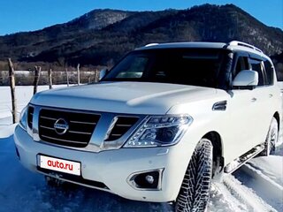 2015 Nissan Patrol VI (Y62) Рестайлинг, белый, 3100000 рублей, вид 1