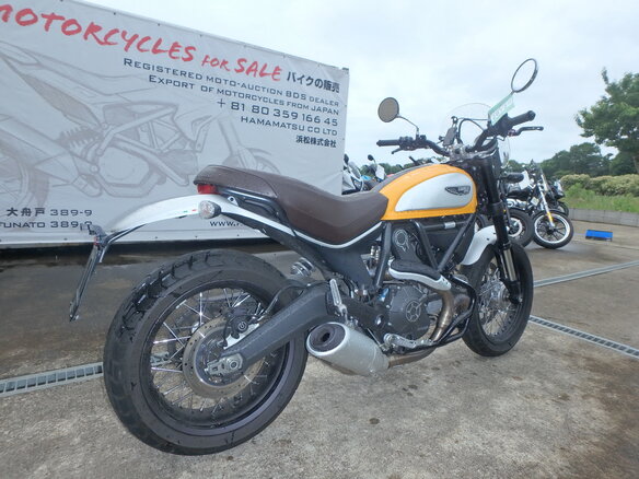 2016 Ducati Scrambler 800, жёлтый, 600000 рублей - вид 6