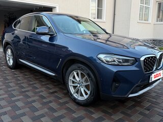 2021 BMW X4 20i II (G02) Рестайлинг, синий, 5500000 рублей, вид 2