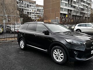 2019 Kia Sorento III Prime Рестайлинг, чёрный, 3300000 рублей, вид 3