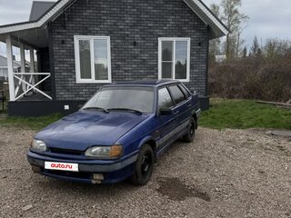 2004 Lada (ВАЗ) 2115, синий, 90000 рублей, вид 1
